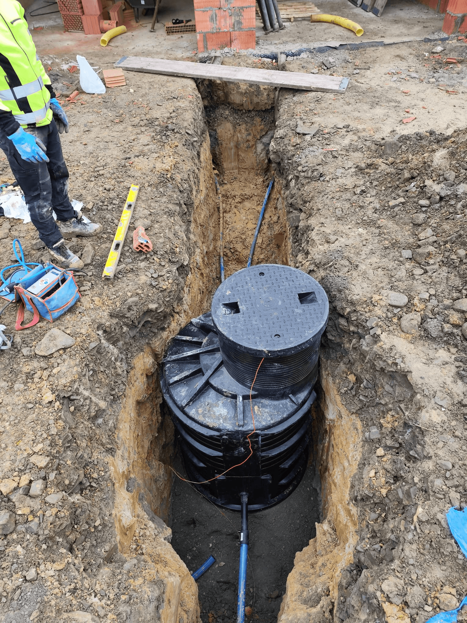 Zakończone prace ziemne realizacja 1