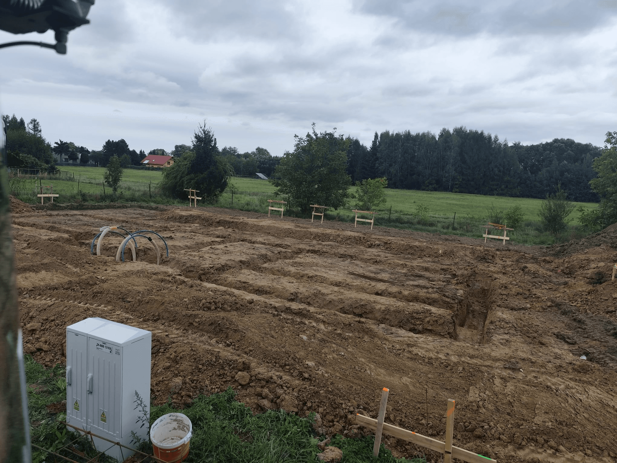 Zakończone prace ziemne realizacja 12