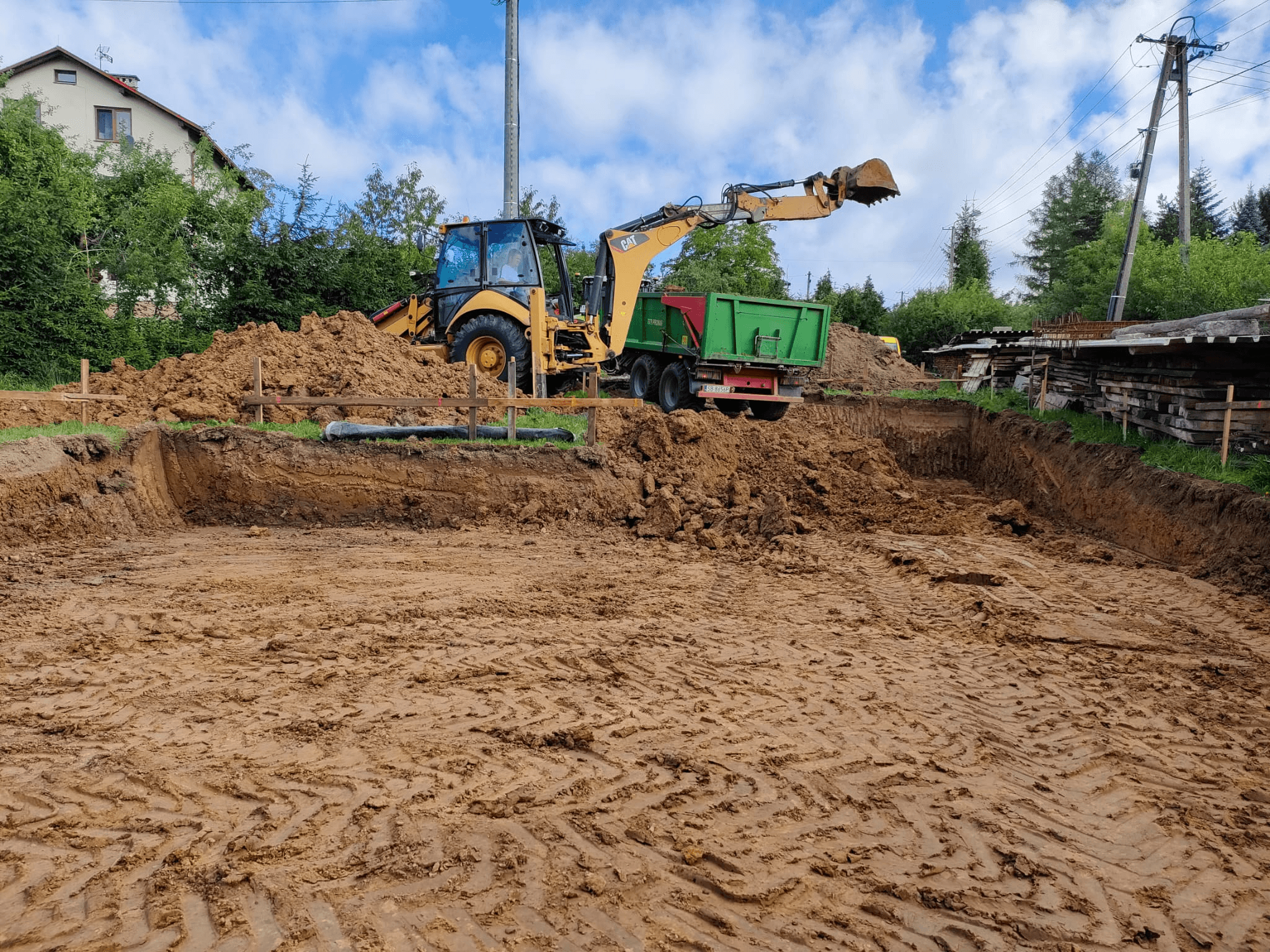 Zakończone prace ziemne realizacja 14